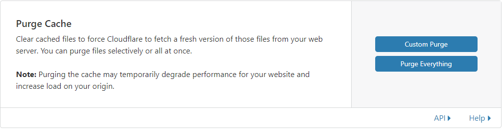 Cara Purge Clear Cache Cloudflare Panduan Hosting Jetorbit