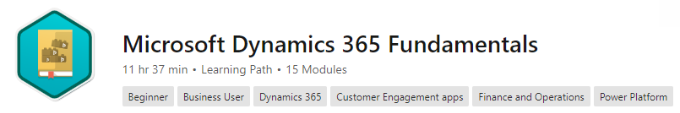 Dynamics 901 learning path