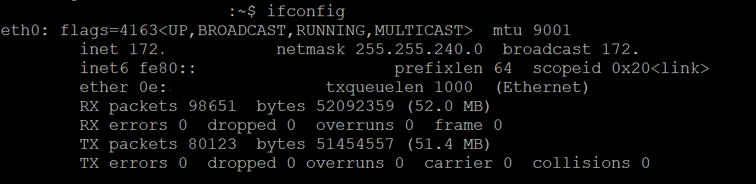 linux network usage by process