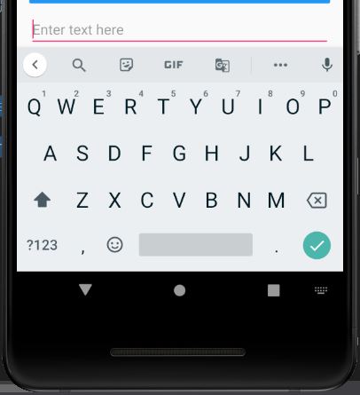 xamarin forms keyboard